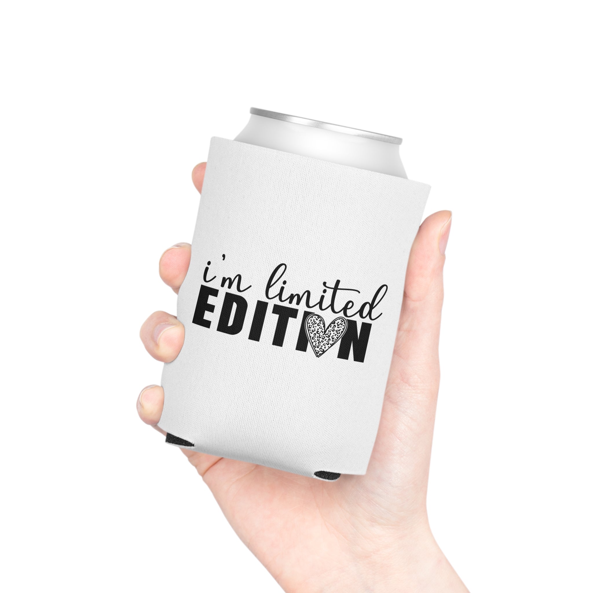 Can Cooler — "I'm Limited Edition" Heart Design