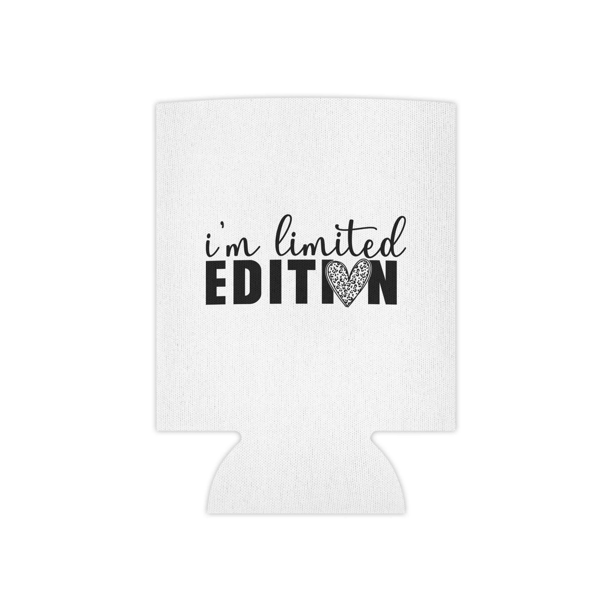 Can Cooler — "I'm Limited Edition" Heart Design