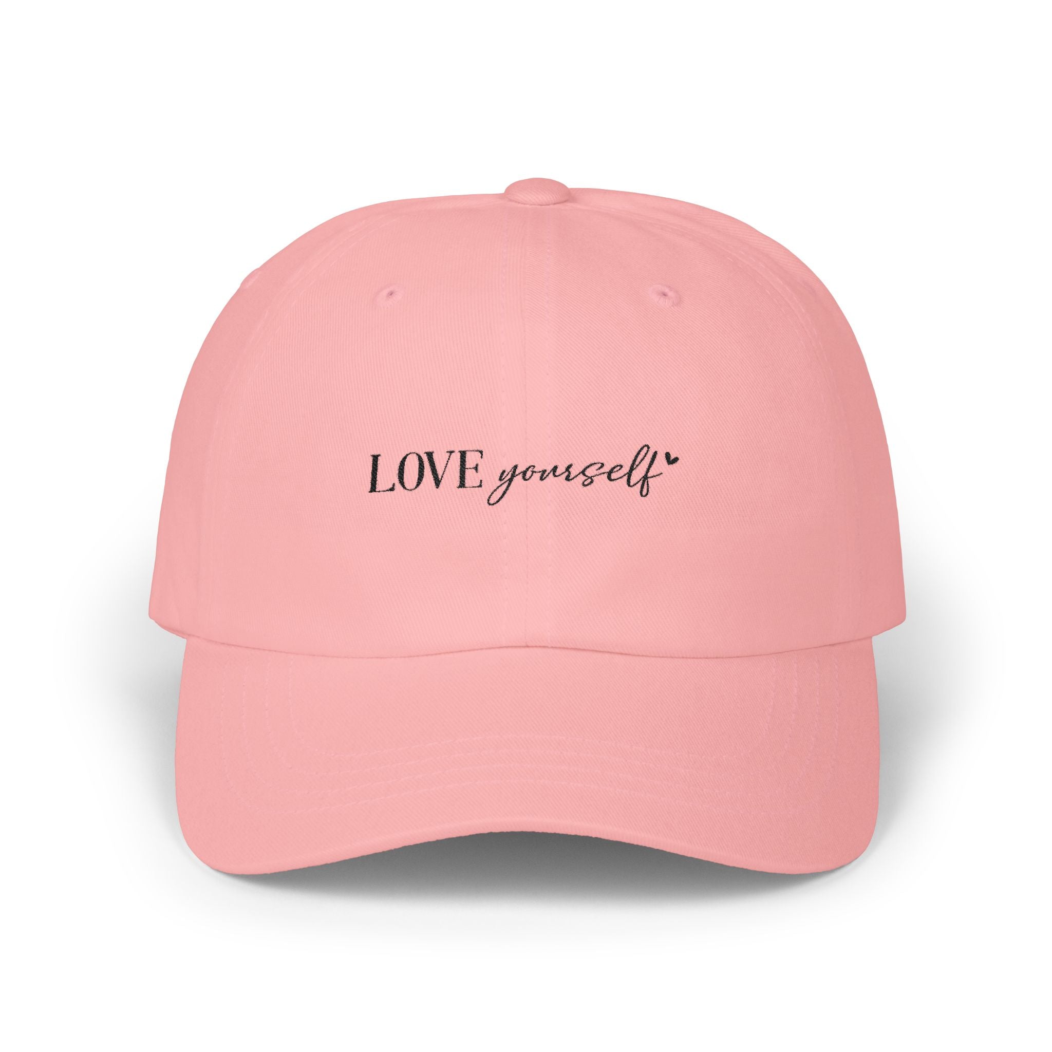 Dad Cap – "LOVE yourself" Minimal Embroidered Baseball Hat