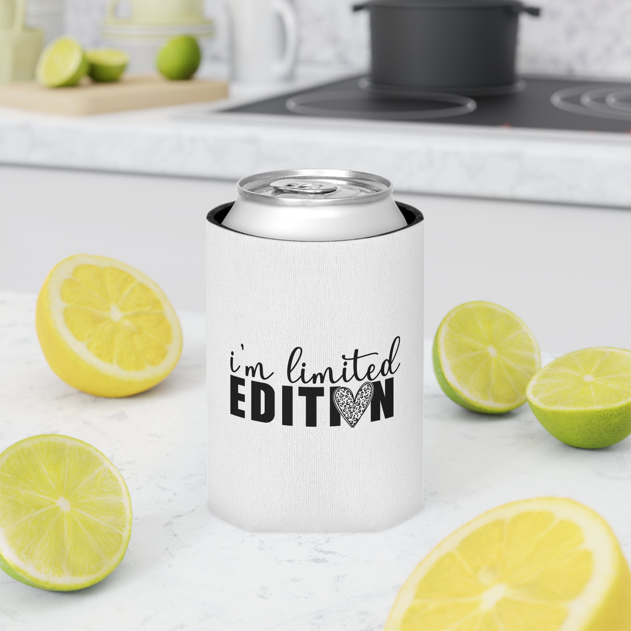 Can Cooler — "I'm Limited Edition" Heart Design