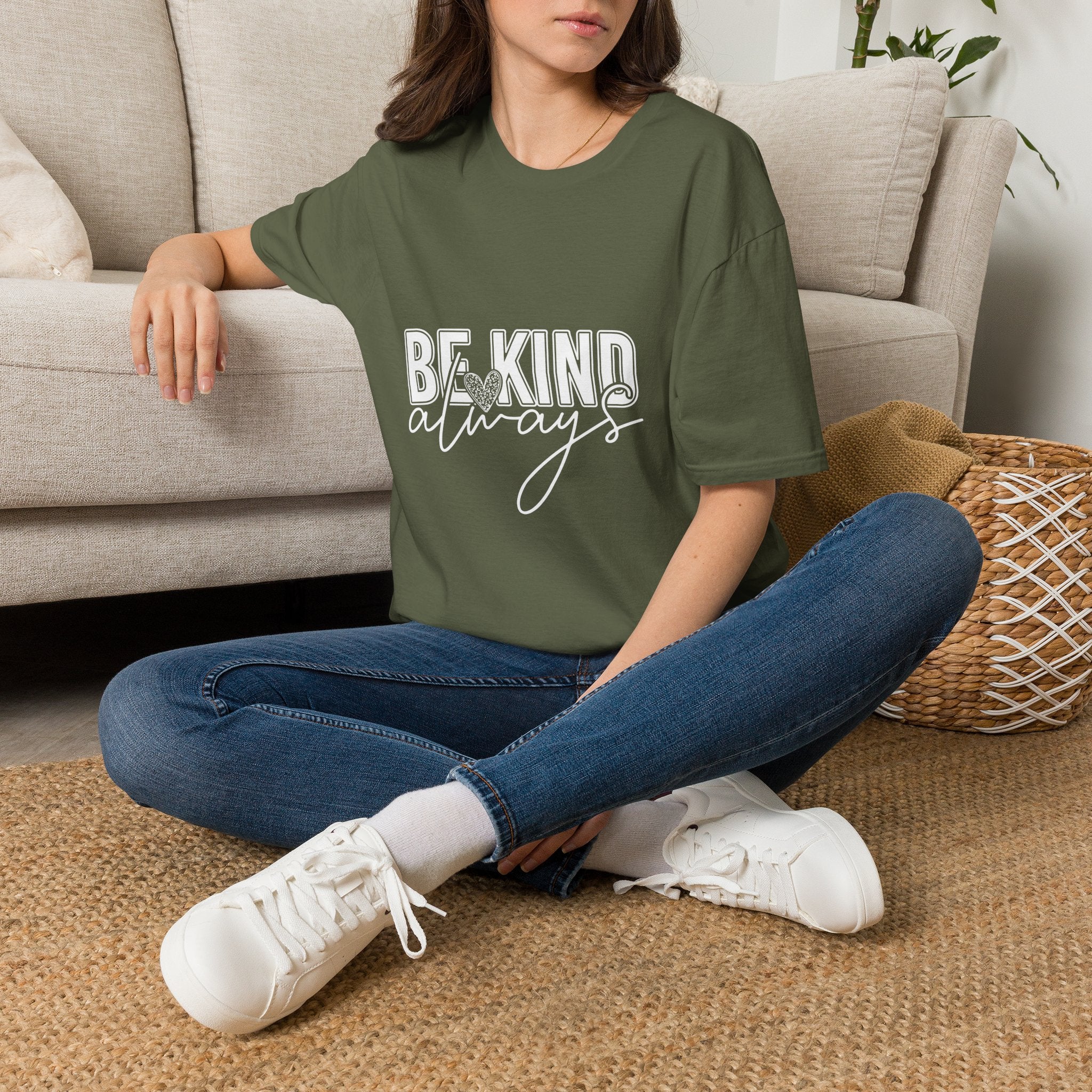 Be Kind Always T-Shirt — Inspirational Positive Message Tee