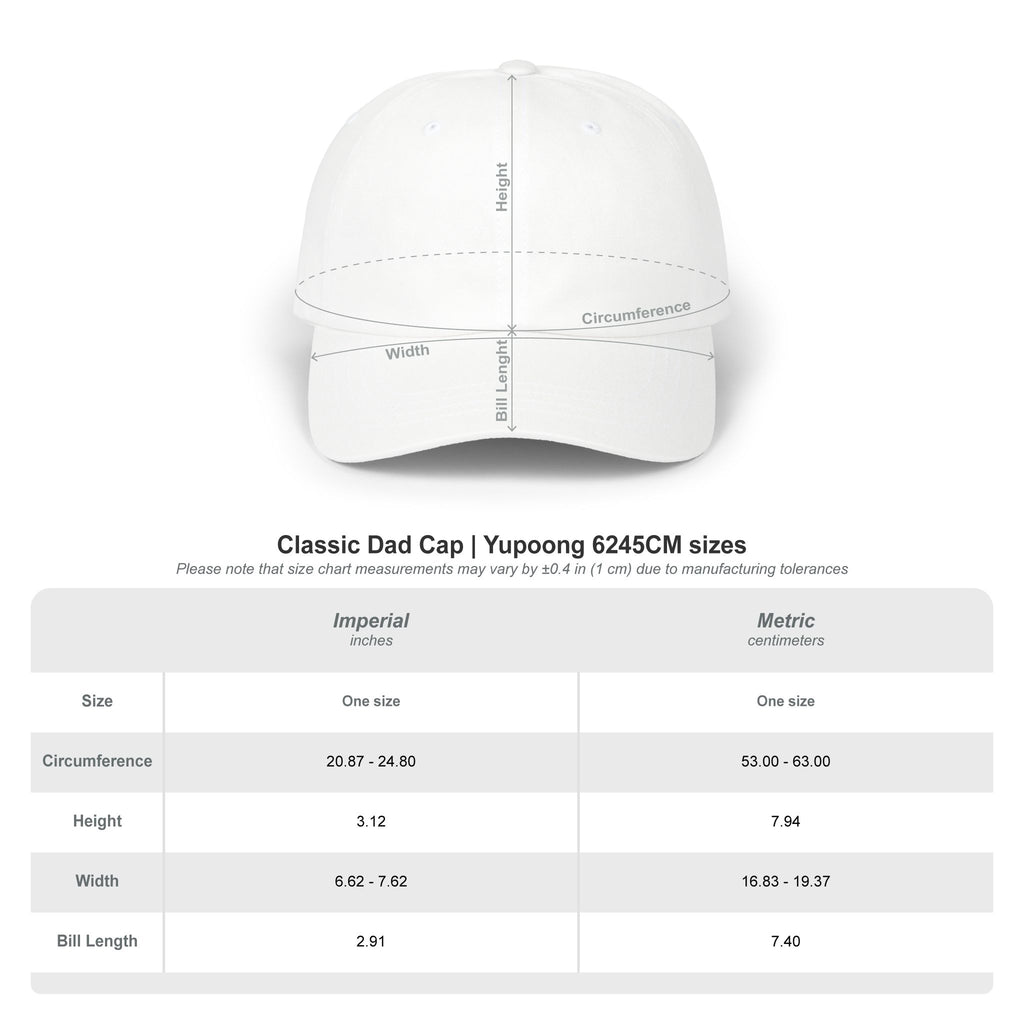 Dad Cap – "LOVE yourself" Minimal Embroidered Baseball Hat