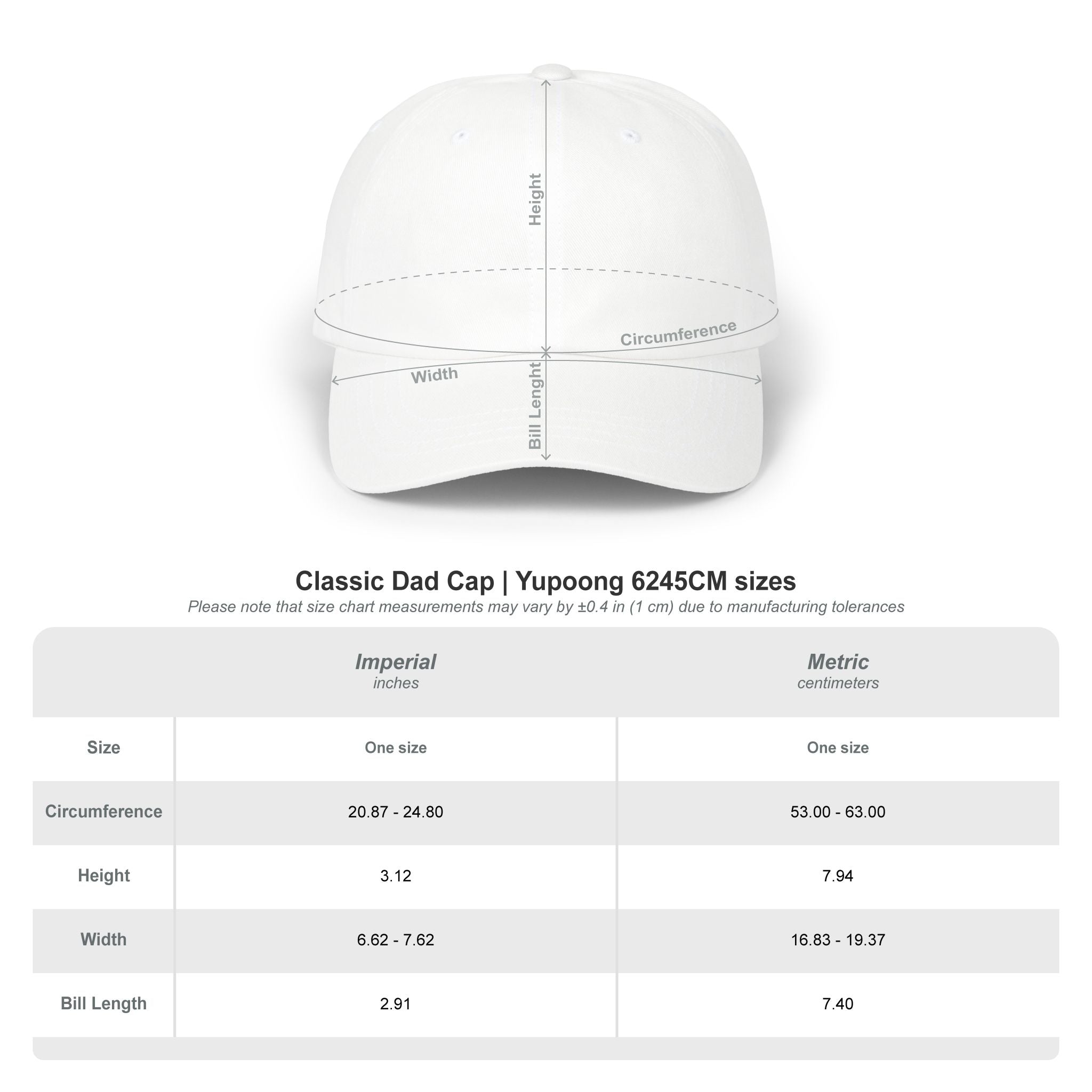 Dad Cap – "LOVE yourself" Minimal Embroidered Baseball Hat