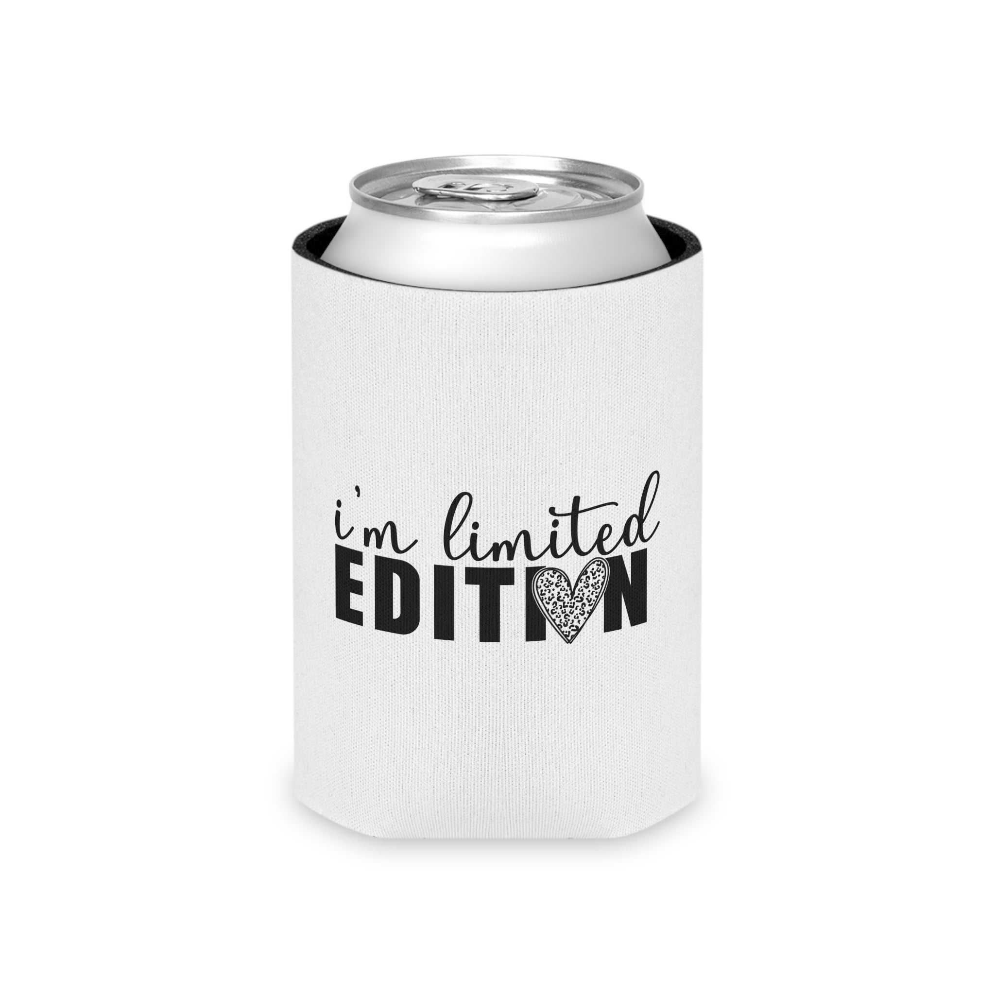 Can Cooler — "I'm Limited Edition" Heart Design